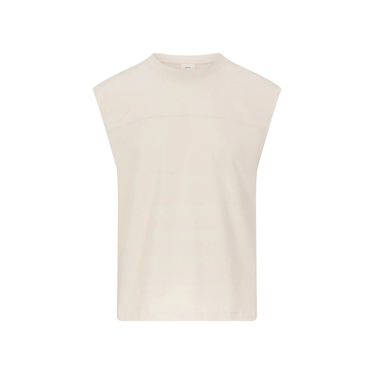 HEAVYWEIGHT COTTON MENS CROPPED MUSCLE TANK | BUFF