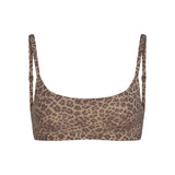 FITS EVERYBODY SCOOP BRALETTE | DESERT LEOPARD INK PRINT