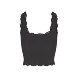 FITS EVERYBODY LACE TANK | ONYX