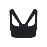 NikeSKIMS STUDIO STRETCH RACERBACK BRA | OBSIDIAN