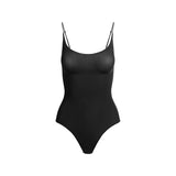 SHEER SEAMLESS THONG BODYSUIT | ONYX