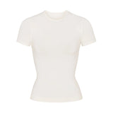 SOFT SMOOTHING SEAMLESS T-SHIRT | MARBLE