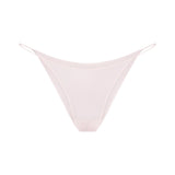 ULTRA FINE MESH STRING BIKINI | BARELY PINK