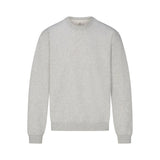 FLEECE LOUNGE MENS RELAXED HIGH CREWNECK | LIGHT HEATHER GREY