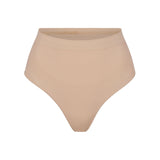 SEAMLESS SCULPT MID WAIST THONG | MICA