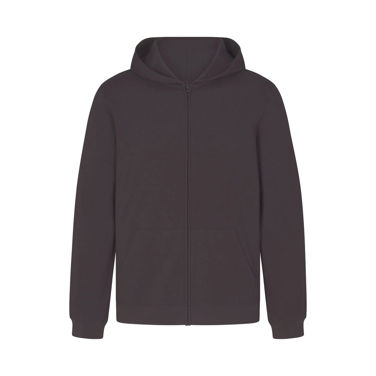 JERSEY LOUNGE MENS ZIP UP HOODIE | ASH