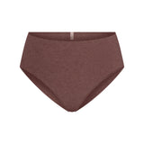 EVERYDAY COTTON BRIEF | COCOA HEATHER