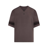 NikeSKIMS STRETCH KNIT OVERSIZED V-NECK TOP | RESIN