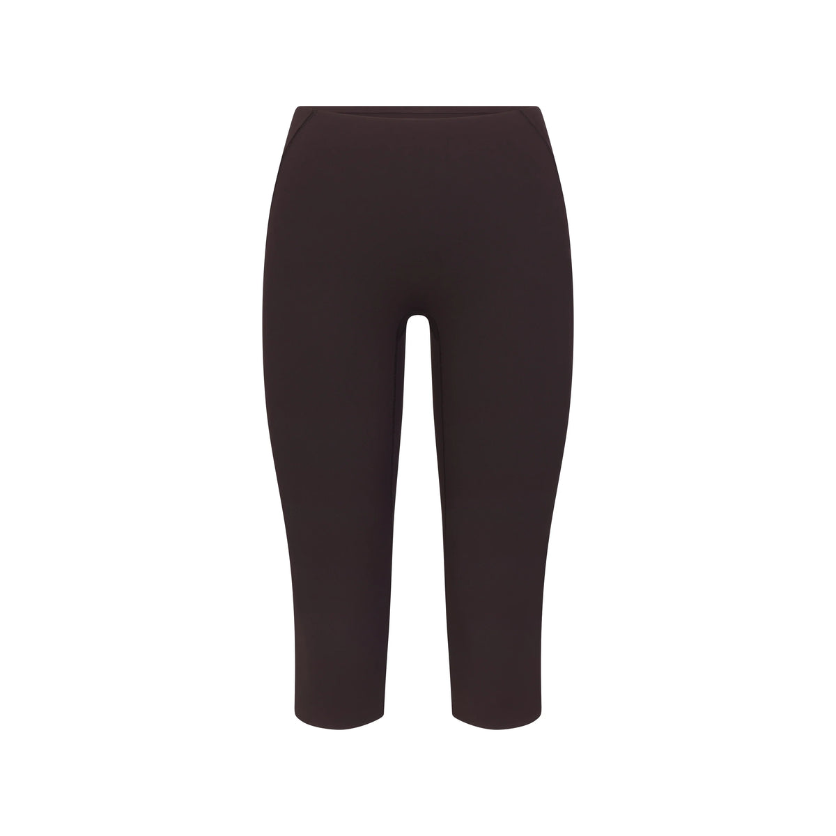 NikeSKIMS STUDIO STRETCH 17" CAPRI LEGGING | DARK ROAST