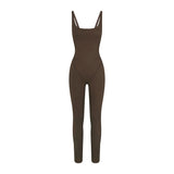 NikeSKIMS MATTE CORSET 29" ONE PIECE | DARK SEPIA