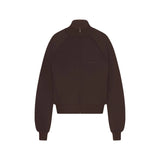 NikeSKIMS MATTE TRICOT TRACK JACKET | DARK ROAST