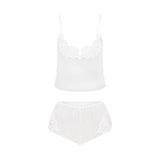 SKIMS ROMANCE CAMI AND SHORT SET | IVORY