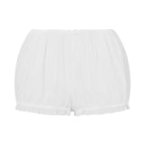 VOILE SLEEP BLOOMER SHORT | SNOW