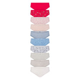 LIGHTWEIGHT COTTON RUCHED BACK HIPSTER 10-PACK | DAINTY FLORAL MULTI