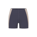 NikeSKIMS MATTE SHINE MIX 2" SHORT | DEEP ROYAL AND STONE