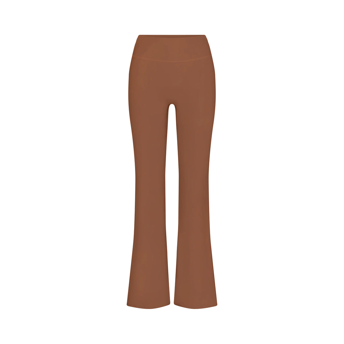 NikeSKIMS MATTE SLIM FLARE LEGGING | CAROB BROWN