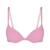 EVERYDAY COTTON ULTIMATE TEARDROP LOGO STRAP PUSH-UP BRA | BUBBLE GUM