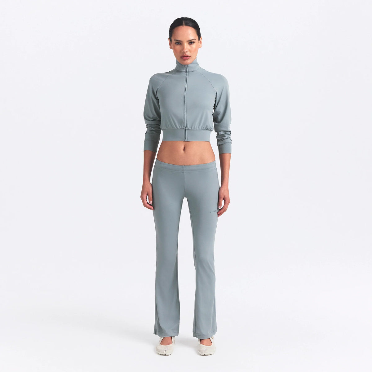 NikeSKIMS AIRY LOW RISE MINI FLARE PANT | WASHED PACIFIC