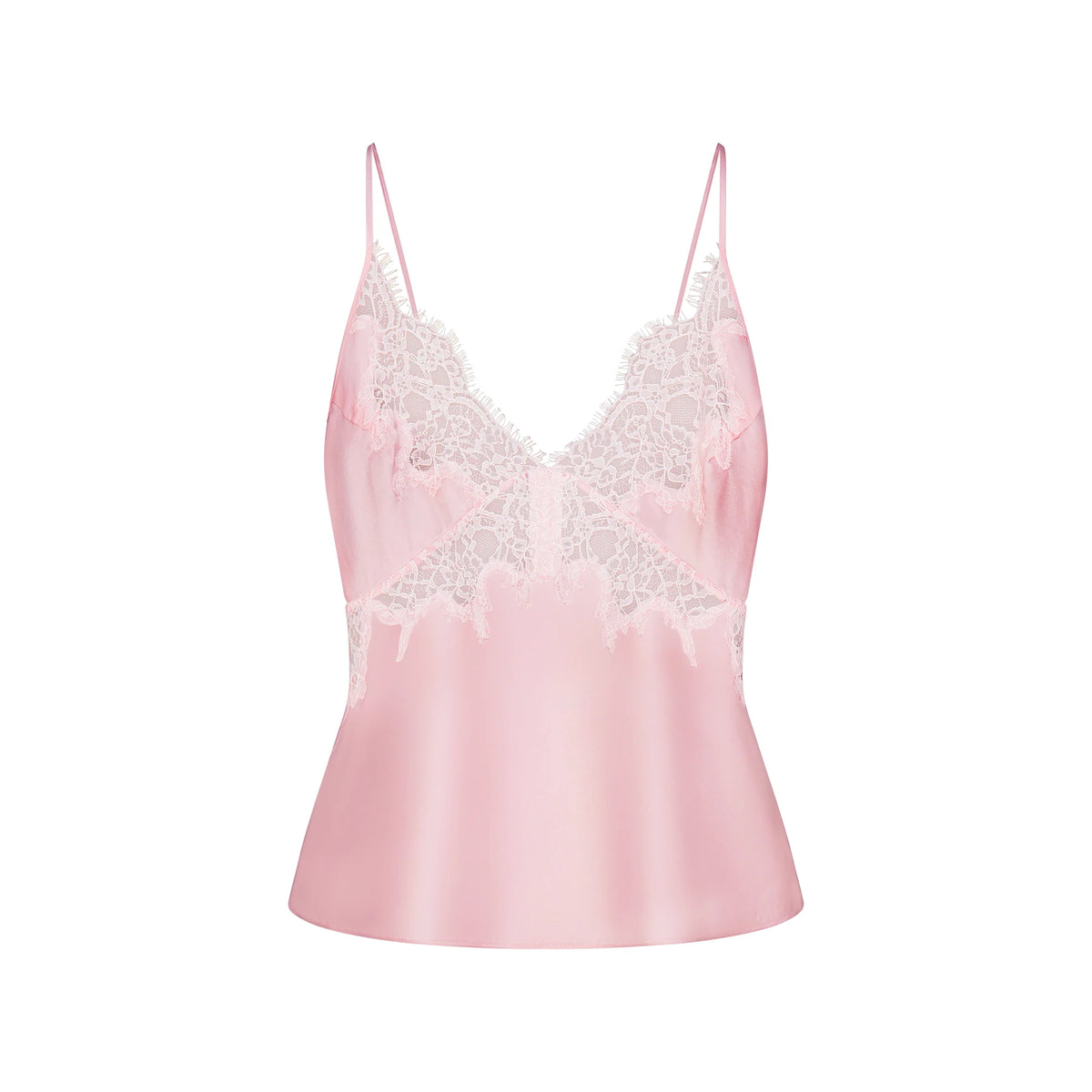SILK LACE CAMI | PEONY TONAL