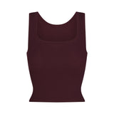 COTTON RIB TANK | CURRANT