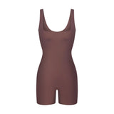 COOL SHAPEWEAR MID THIGH BODYSUIT | COCOA