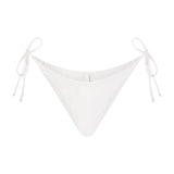 SIGNATURE SWIM TIE SIDE BIKINI BOTTOM | SNOW