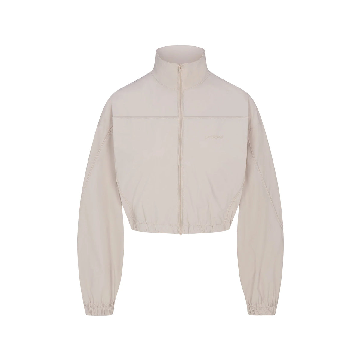 NikeSKIMS WOVEN NYLON CROP JACKET | STONE