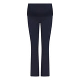 COTTON JERSEY MATERNITY FOLDOVER PANT | NAVY