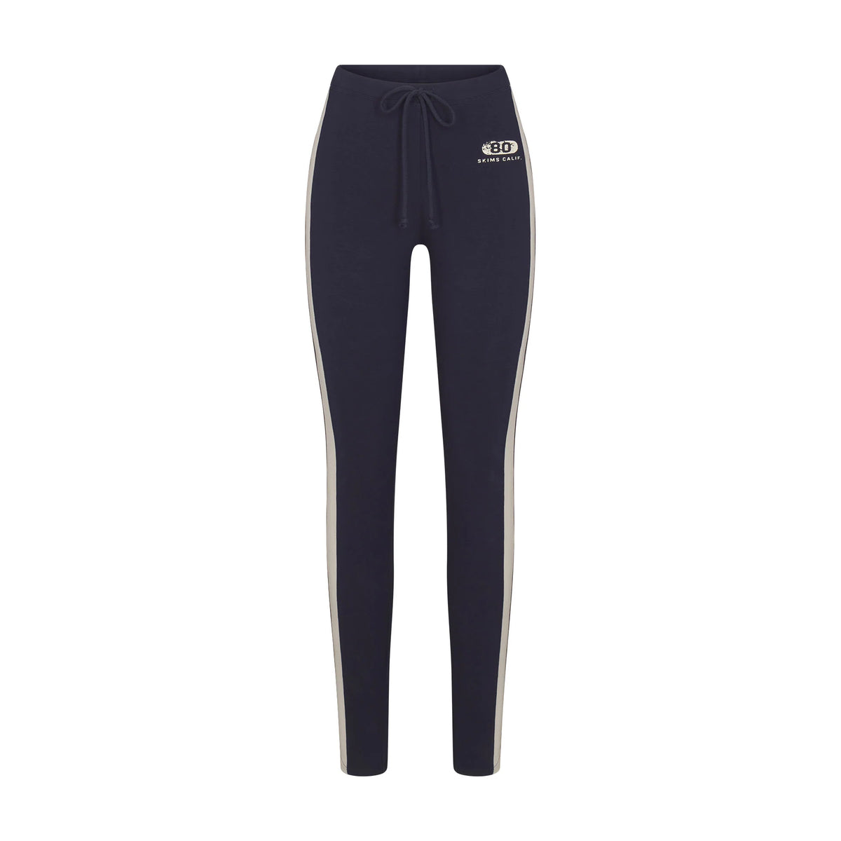 OUTDOOR HIGH-WAISTED LEGGING | NAVY ECRU CONTRAST